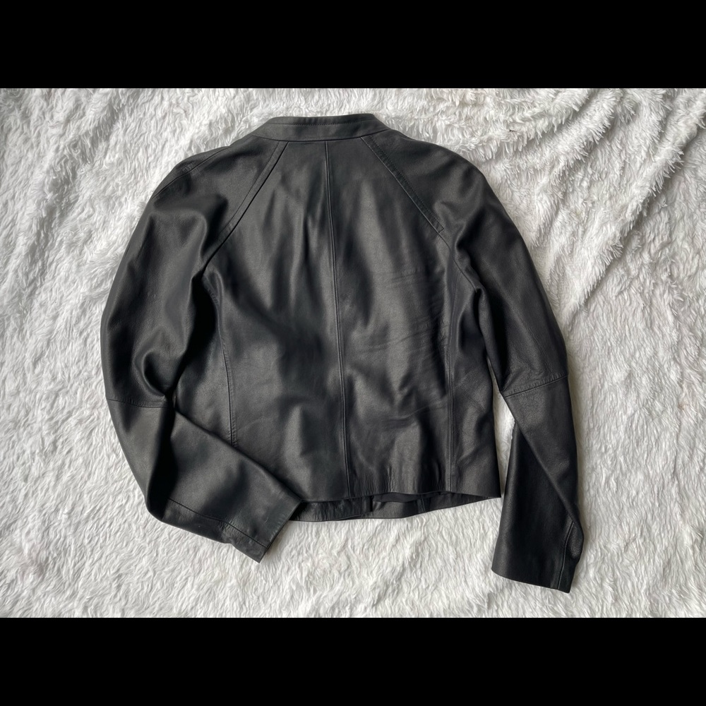 Ann Taylor Faux Leather Jacket Small - Picture 2 of 2